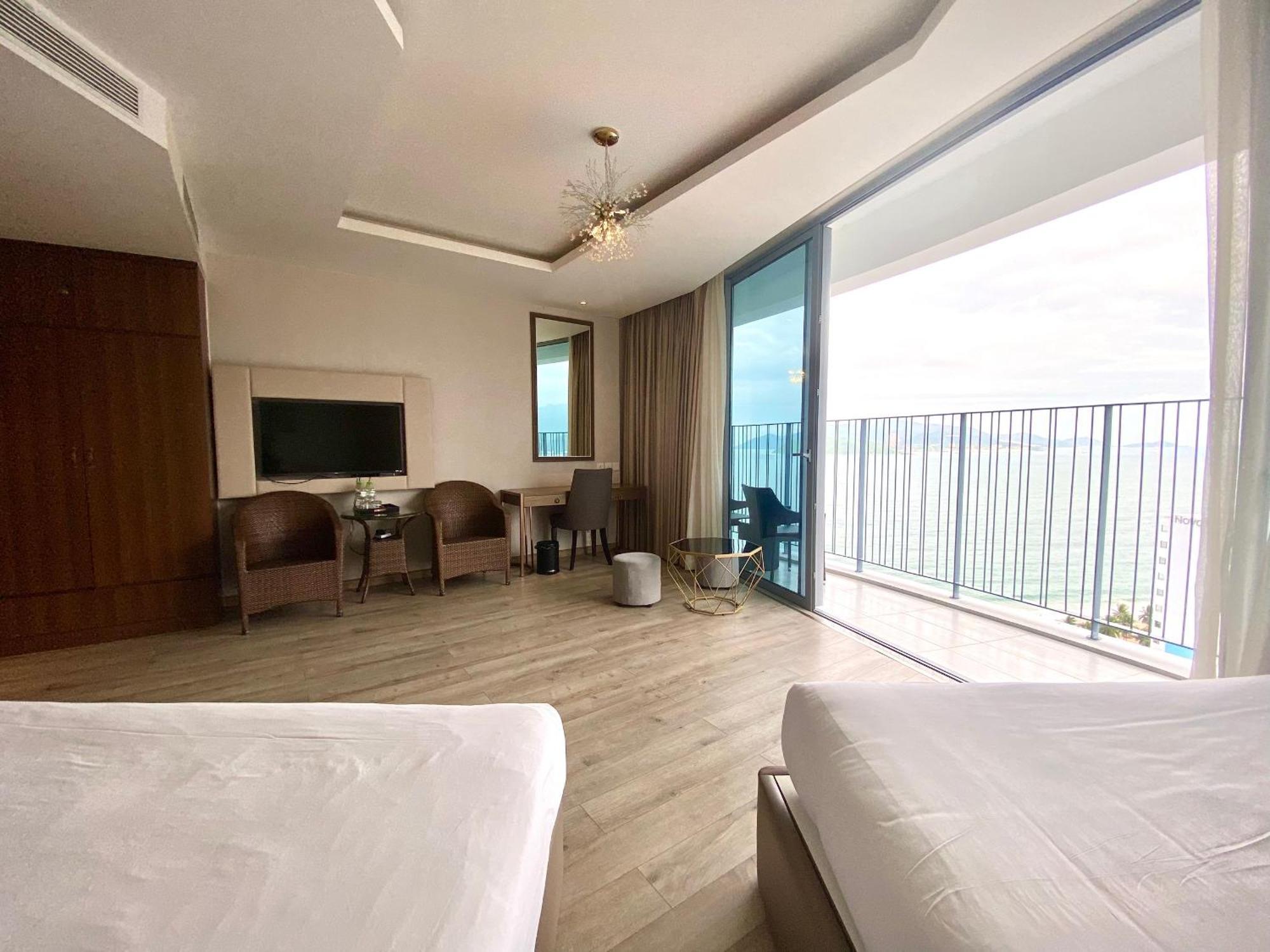 Panorama Residence Nha Trang Beach Bagian luar foto